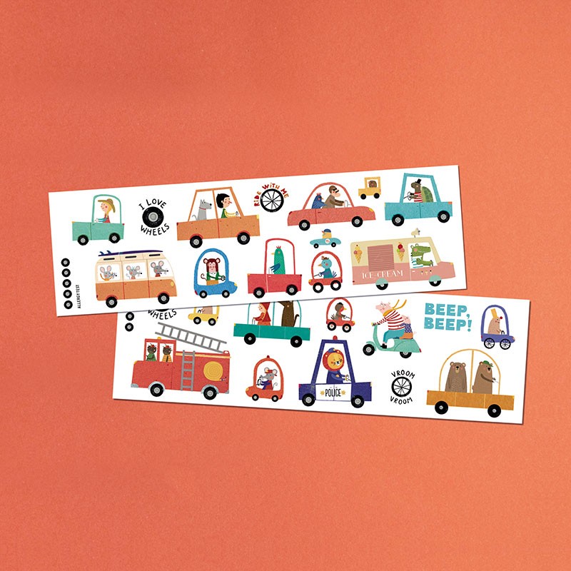 Car temporary tattoos